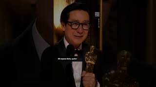 El emocionado discurso de Ke Huy Quan en los Oscar