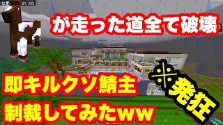 【即キル鯖主制裁】馬が走った道にTNT生成して荒らしてみたww