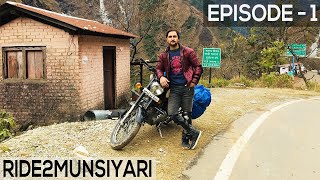 Ride 2 Munsiyari | Episode 1 | Rampur to Berinag | SK Vlogs ft. Saad Khan