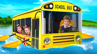 Eva shows school rules for kids - compilation video