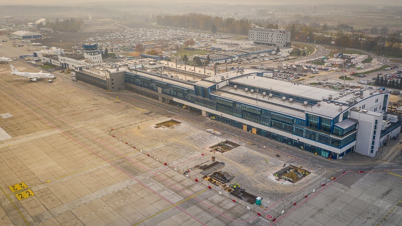 Październik 2019 | Raport Z Rozbudowy Terminalu B Katowice Airport | # ...