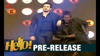 Akhil Akkineni Dance Performance For Mass Title Song At HELLO Pre Release Event
