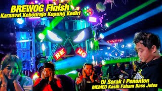 MEMED Kasih Faham Bass Turbo Ketika Disorak i🔥 BREWOG AUDIO Finish Karnaval Kebonrejo Kediri