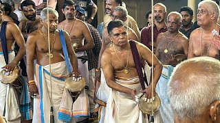 Kalady Panchavadyam 2023 - Panchavadyam - Pathikalam Thimila Mugham - Vaikkom Chandran Marar