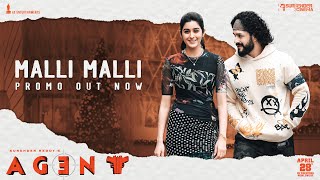 Malli Malli Song Promo [Telugu] | AGENT | Akhil Akkineni, Mammootty | Surender Reddy | Anil Sunkara