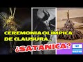 ¿SIMBOLOGÍA SATÁNICA EN LA CEREMONIA DE CLAUSURA DE LOS JUEGOS OLIMPICOS PAÍS 2024?