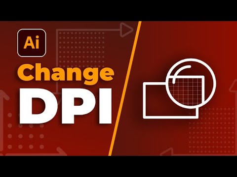 How To Change DPI In Illustrator - YouTube