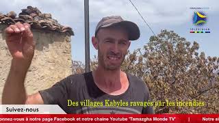 🔴 Reportage: Des villages Kabyles ravagés par les incendies
