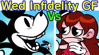 Friday Night Funkin' Mickey Mouse \u0026 Oswald D-sides VS GF | Wednesday's Infidelity Part 2 (FNF Mod)