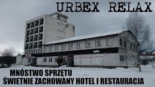 Już niedostępny świetnie zachowany hotel i restauracja - Urbex Relax