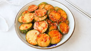 5-min. Easy & Tasty Korean Cucumber Salad