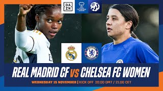 Real Madrid vs. Chelsea | UEFA Women’s Champions League 2023-24 Matchday 1 Full Match