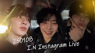 250108 I.N Instagram Live