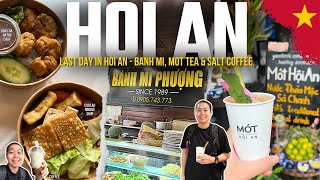 Exploring HOI AN 🇻🇳 | Banh Mi, MOT Tea \u0026 Salt Coffee☕️