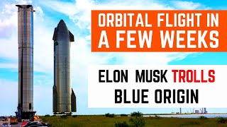 Starship Will Be Ready for Orbital Flight in a Few Weeks | Blue Origin Attacks SpaceX | Cygnus NG-16