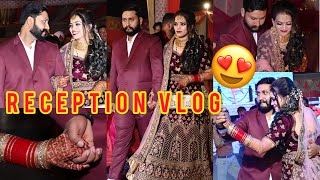 My Reception Vlog🥰🤩 | Deep Kiran Vlogs | Wedding | 19:09:2021😎