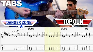 Kenny Loggins - Danger Zone Top Gun | Guitar cover WITH TABS |