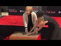 Carol Burnett puts her handprints in cement outside Hollywood's famed TCL Chinese Theatre