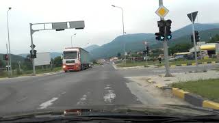 Kumanovo - Ohrid 2018, Driving in North Macedonia, timelapse 6x