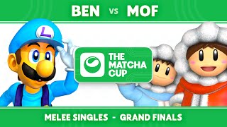 🍵Matcha Cup Last Chance Qualifier: Ben (Luigi) vs MOF (Ice Climbers) | SSBM Melee Grand Finals