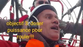 formation  paramoteur  LESCIENCIEL:  séance emport passager Mitch