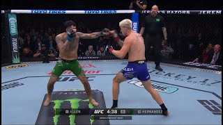 Brendan Allen vs. Anthony Hernandez Full Fight Highlights