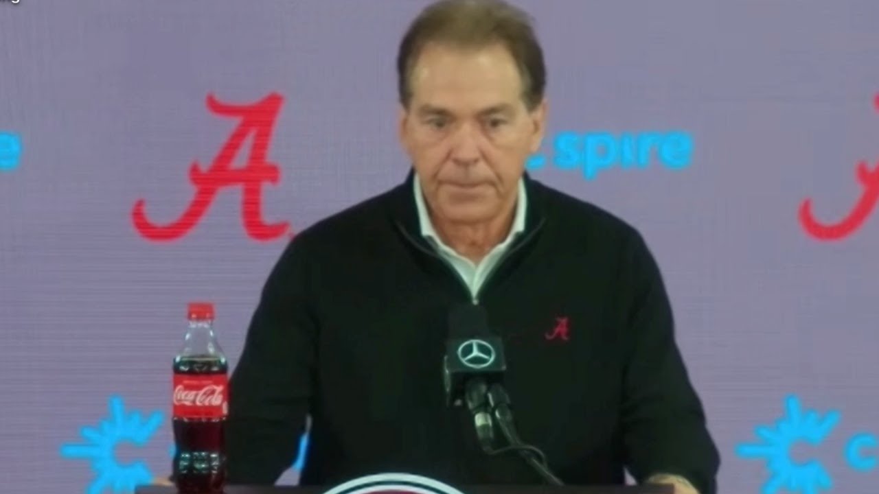 Nick Saban Talks Iron Bowl And Rivalry Ahead Of Auburn | SEC News - YouTube