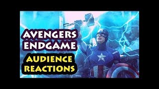 Avengers Endgame Audience Reaction | Captain America lifts Mjolnir