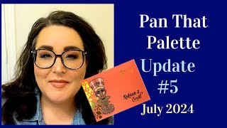 Pan That Palette Update #5 | Juvia's Place Nubian 3 Coral Palette | July 2024 | Pan That Palette