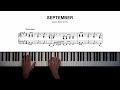 Earth, Wind & Fire - September | Piano Cover + Sheet Music