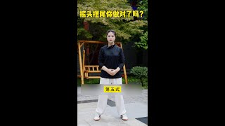 摇头摆尾去心火易错点解析 #八段锦 #摇头摆尾去心火 #养生 #养生操 #豫记