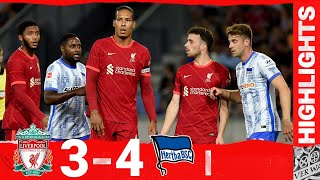 Highlights: Liverpool 3-4 Hertha BSC | Van Dijk & Gomez return to action!