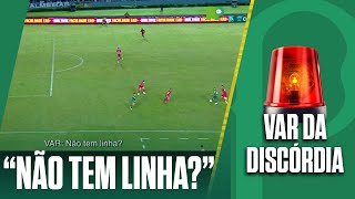 🔴 POLÊMICA | VAR QUESTIONA: "NÃO TEM LINHAS?" | Análise do VAR de Palmeiras e Tombense