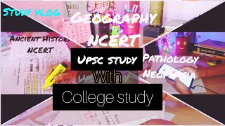 #studyvlog #julivlog #juli UPSC PREPARATION | COLLEGE STUDY | SELF STUDY VLOG