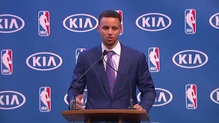 Stephen Curry's 2016 MVP Award Full Speech