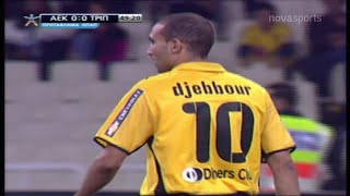 ΑΕΚ - Αστέρας Τρίπολης(2-1), 02/11/2008