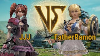 JJJ (Amy) VS FatherRamon (Sophitia) | Soul calibur VI