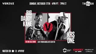 #VERZUZ Presents: BIG DADDY KANE vs KRS-ONE  | 10/17 (Teaser)