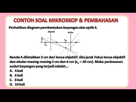 Contoh Soal Mikroskop Dan Pembahasannya - YouTube