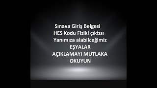 Uzlaştırmacı Sınavı (AÇIKLAMAYI OKUYUNUZ!)