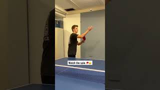 Tomahawk SERVE 🏓😮 Tutorial 👀 #tabletennis #pingpong #serve #tutorial #spin #shorts #best #yt