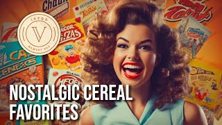 Rediscover the 70 beloved vintage cereals from the 1970s!