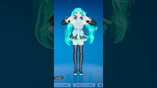 初音ミクにポキのエモートさせてみた #フォートナイト