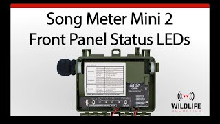 Song Meter Mini 2 Status LEDs