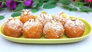 গাজরের লাড্ডু তৈরির সহজ রেসিপি || Gajorer Laddu Recipe || Carrot Laddu || Gajar Ka Laddu || Laddu