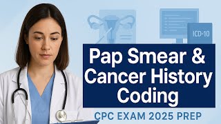 CPC Exam 2025 Sample Question: How to CODE Pap Smear & Cancer History