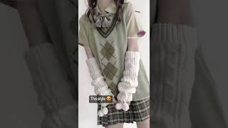 this style 😍💫 #kawaii #anime #harajukj #lolita #cute #fashion #outfit