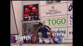 Men +105 kg 2001 World Weightlifting Championships - Antalya- by GENADI - Weightlifting Expert