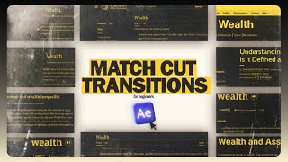 Match Cut Transitions In After Effects (Tutorial)