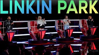 BEST LINKIN PARK'S COVERS ON THE VOICE | BEST AUDITIONS